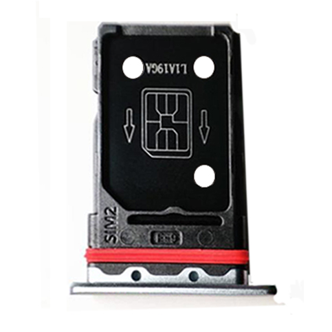 Sim Card Holder Tray for Oneplus 9RT Silver - EGFix