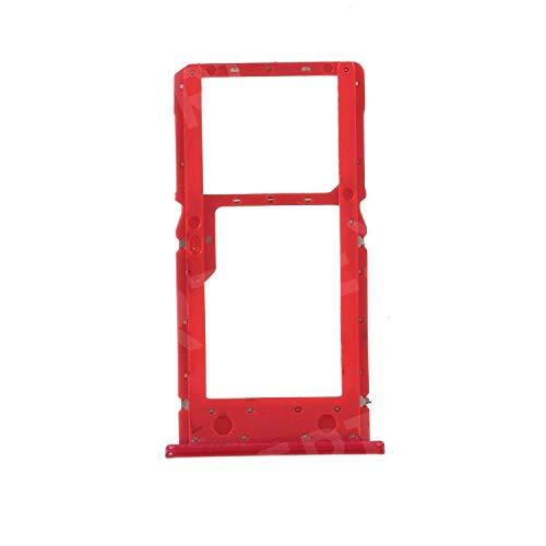 Sim Card Holder Tray for Pocophone F1 Red - EGFix
