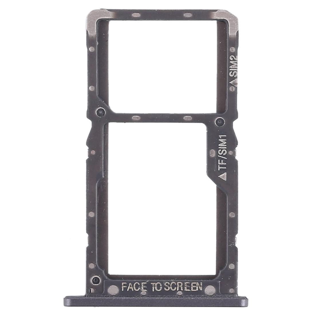 Sim Card Holder Tray for Pocophone F1 Black - EGFix