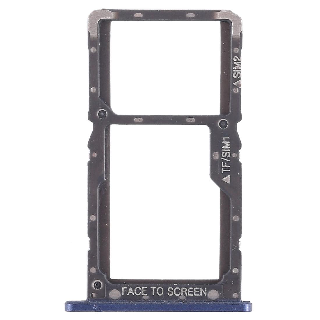 Sim Card Holder Tray for Pocophone F1 Blue - EGFix