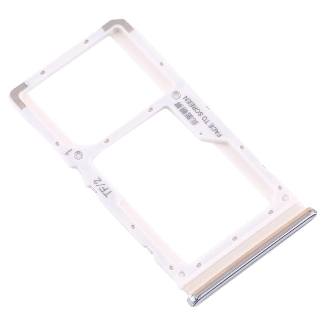 Sim Card Holder Tray for Poco X3 Silver - EGFix