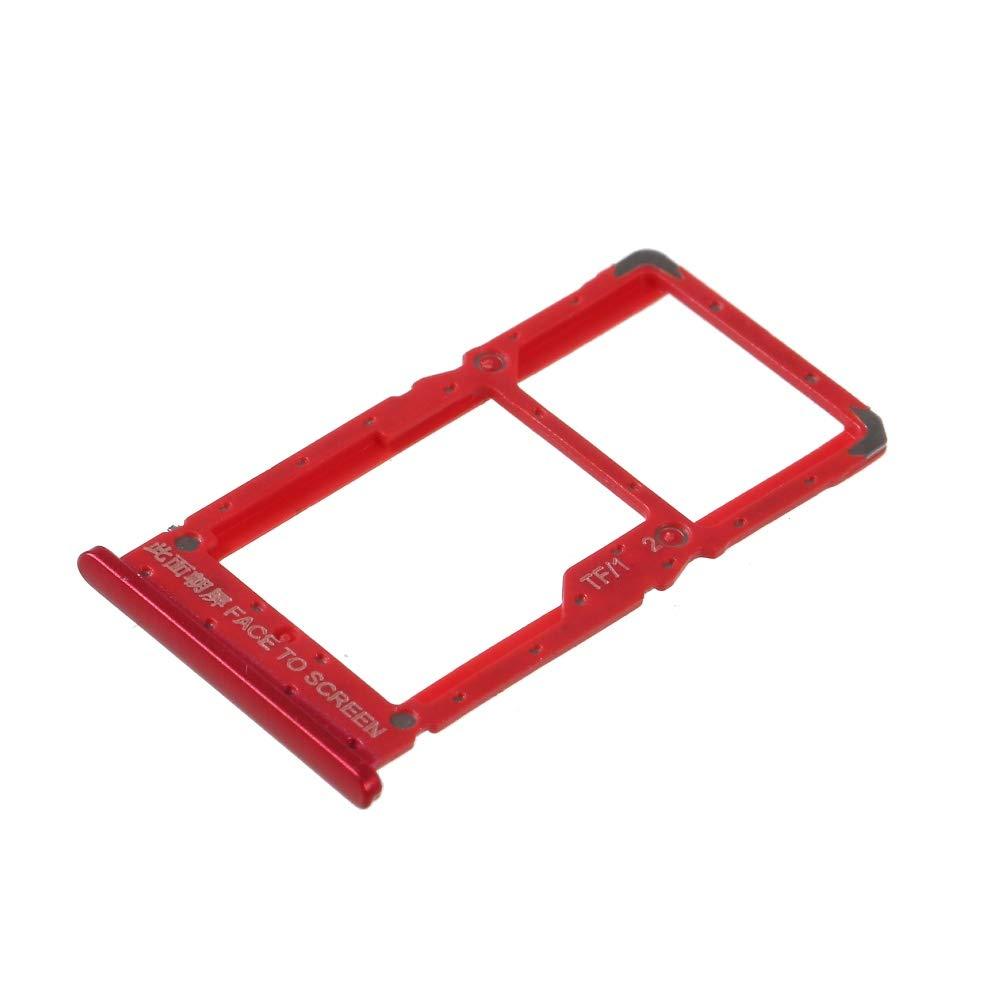 Sim Card Holder Tray for Pocophone F1 Red - EGFix