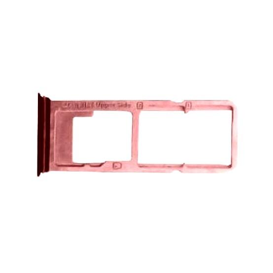 Sim Card Holder Tray for Realme 1 Red - EGFix