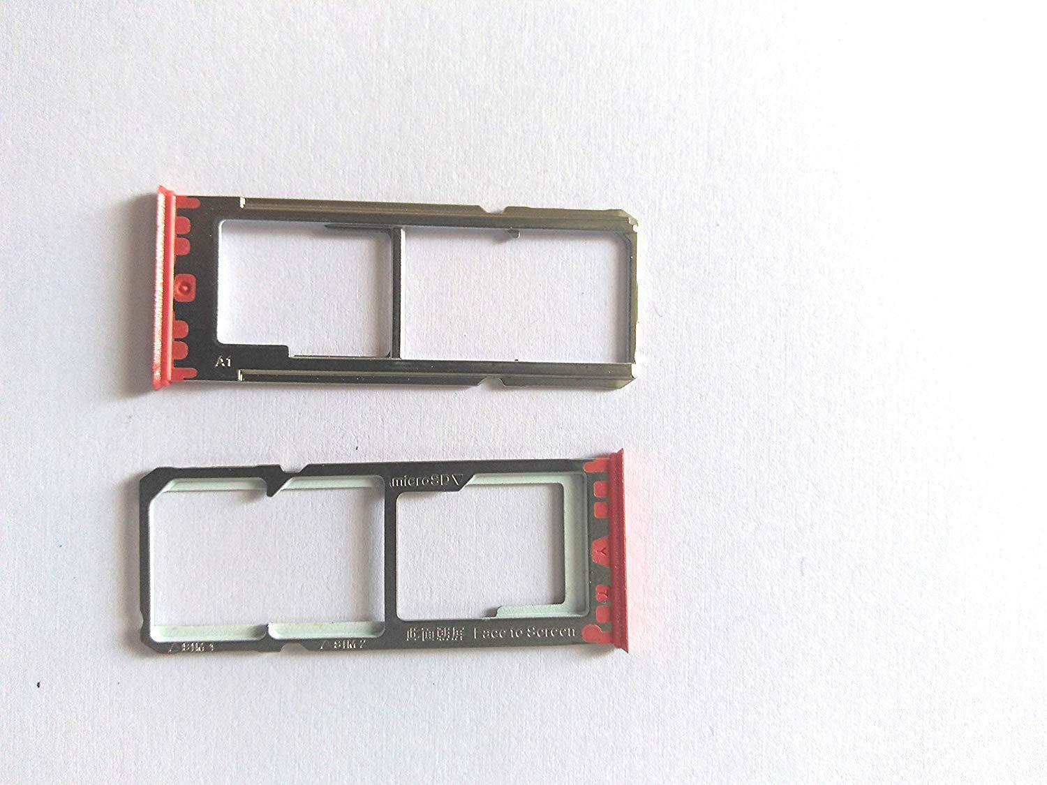 Sim Card Holder Tray for Realme 1 Red - EGFix