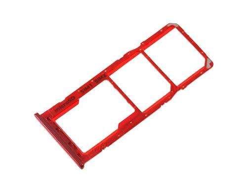 Sim Card Holder Tray for Realme 5i Red - EGFix