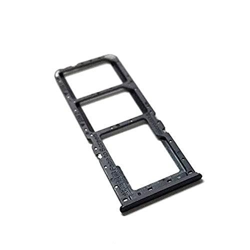 Sim Card Holder Tray for Realme C15 Black - EGFix