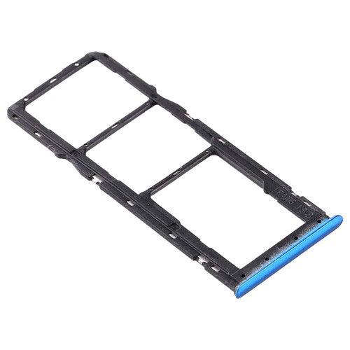 Sim Card Holder Tray for Realme Narzo 10 Blue - EGFix