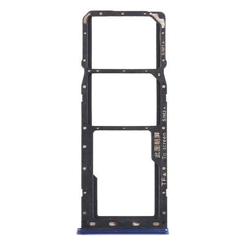 Sim Card Holder Tray for Realme Narzo 10A Blue - EGFix