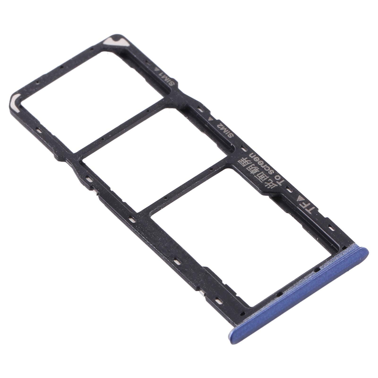 Sim Card Holder Tray for Realme Narzo 30 Blue - EGFix