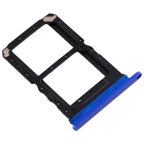Sim Card Holder Tray for Realme X2 Pro Blue - EGFix