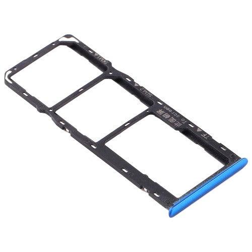 Sim Card Holder Tray for Realme X3 Blue - EGFix