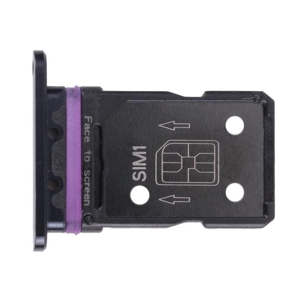 Sim Card Holder Tray for Realme X50 Pro Black - EGFix