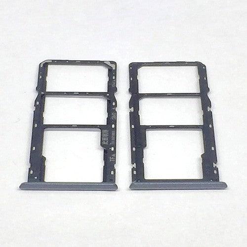 Sim Card Holder Tray for Realme X7 Pro Black - EGFix