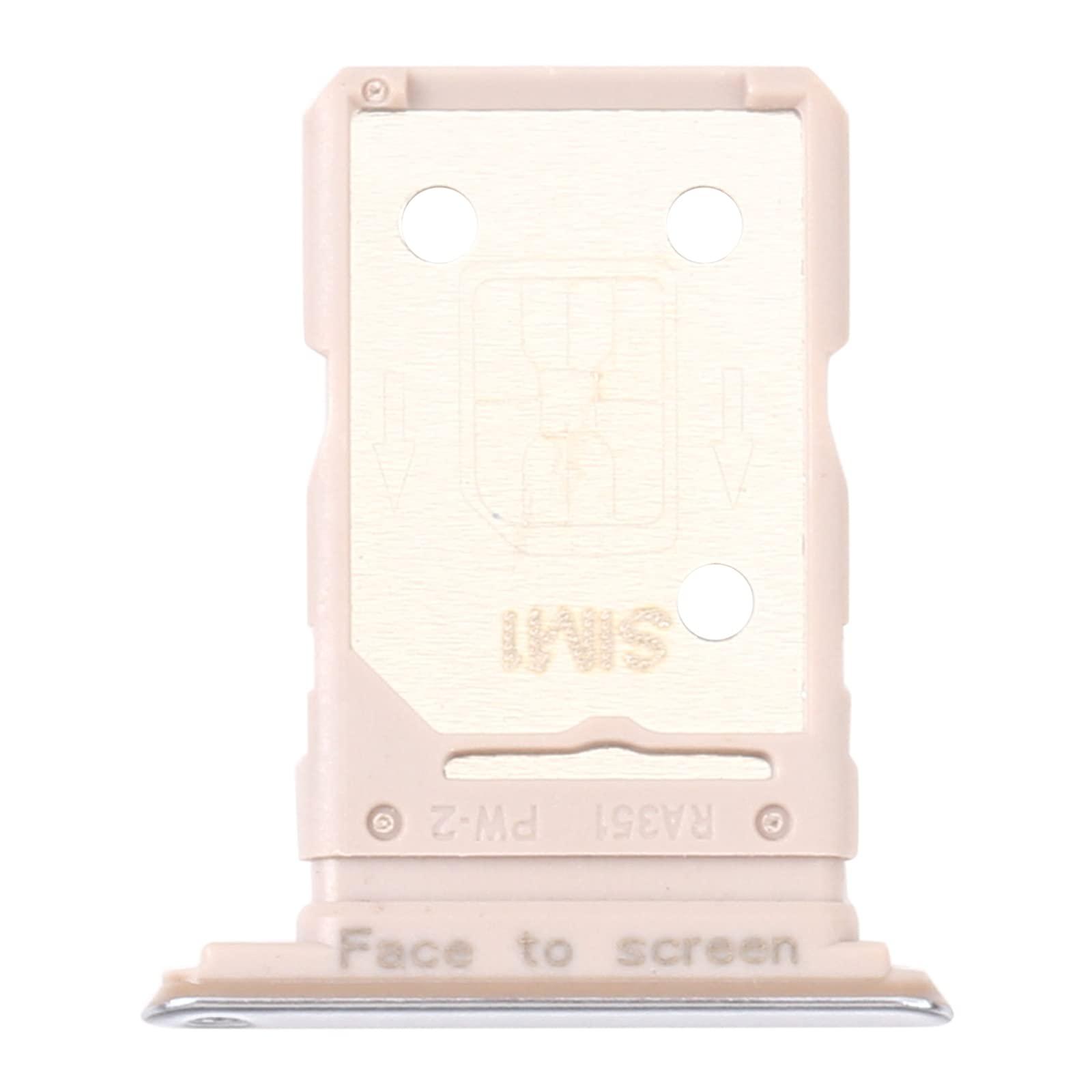 Sim Card Holder Tray for Realme X7 Pro Silver - EGFix