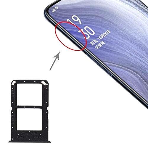Sim Card Holder Tray for Oppo Reno Z Black - EGFix