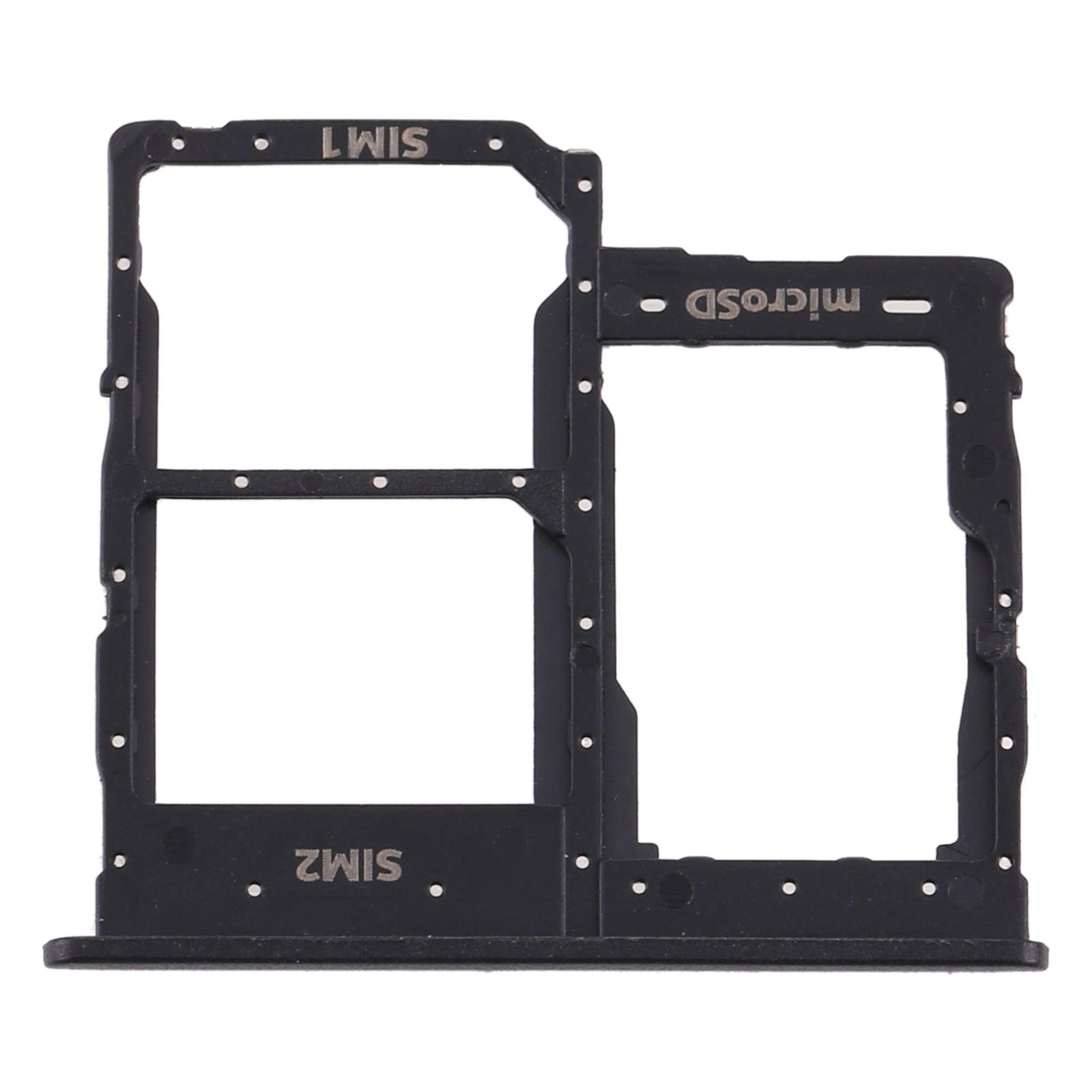 Sim Card Holder Tray for Samsung Galaxy A01 Core Black - EGFix