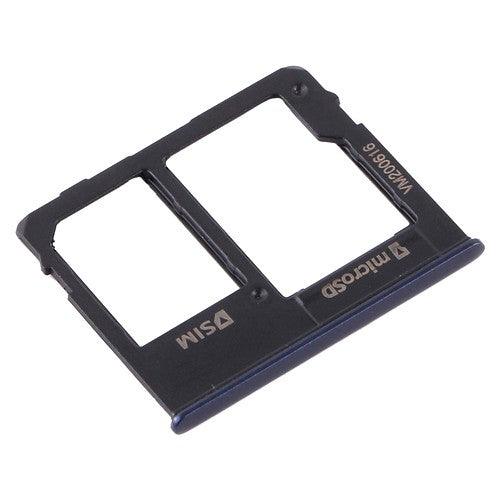 Sim Card Holder Tray for Samsung Galaxy A10E Black - EGFix
