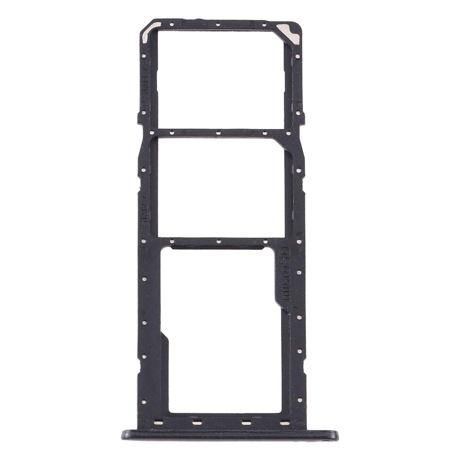Sim Card Holder Tray for Samsung Galaxy A11 Black - EGFix