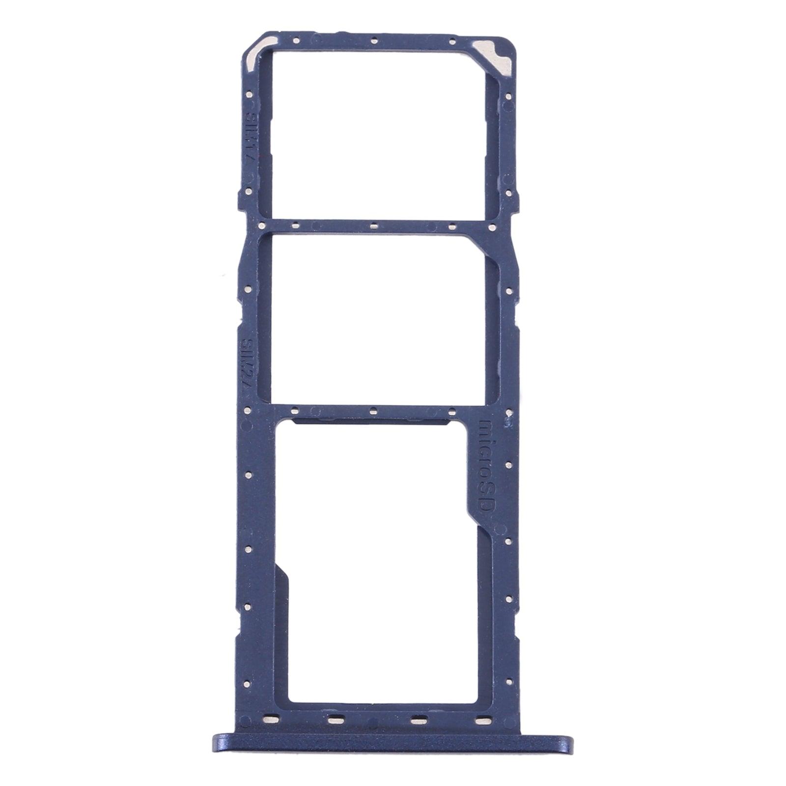 Sim Card Holder Tray for Samsung Galaxy A11 Blue - EGFix
