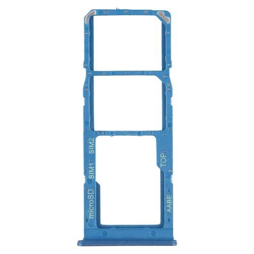 Sim Card Holder Tray for Samsung Galaxy A12 Blue - EGFix