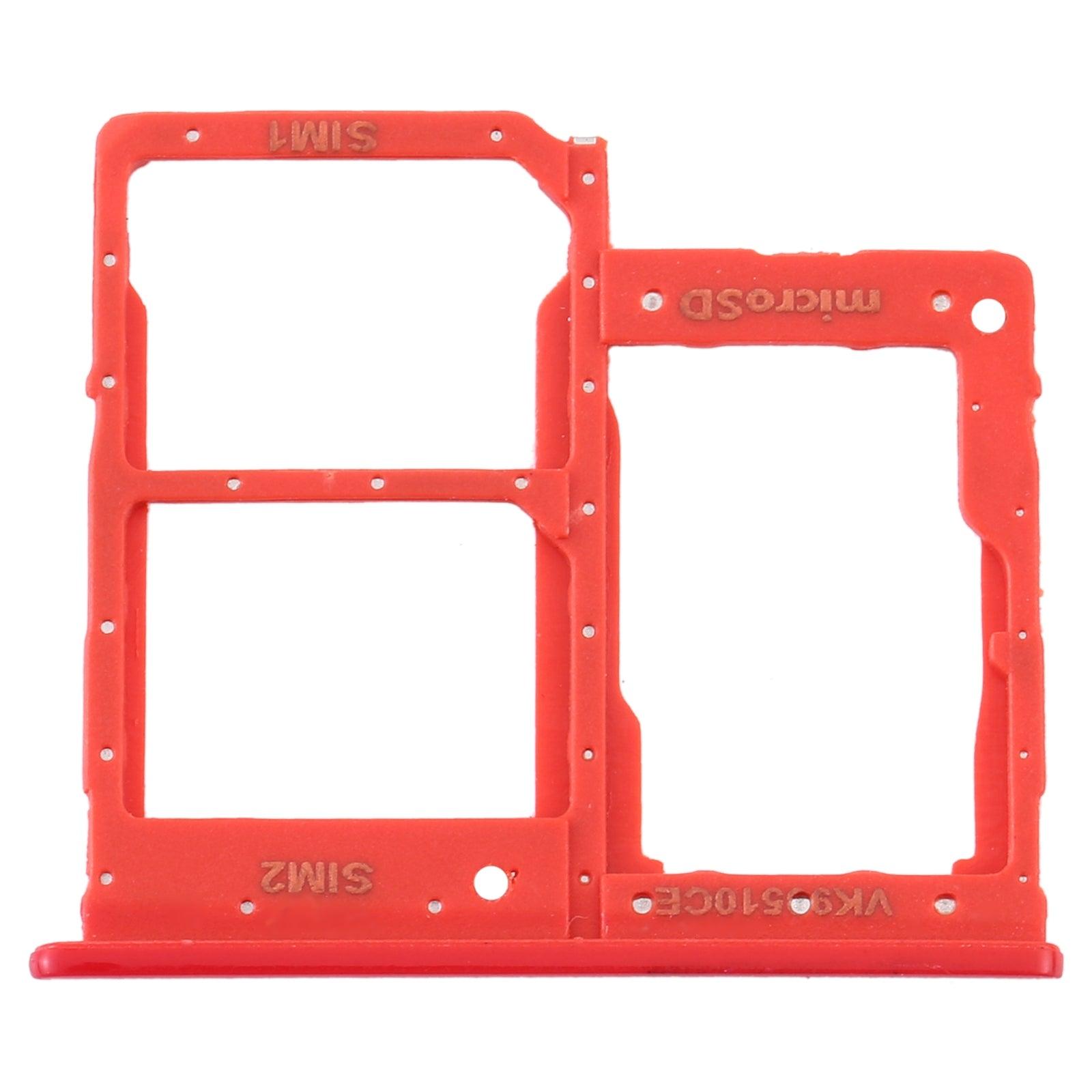 Sim Card Holder Tray for Samsung Galaxy A2 Core Red - EGFix