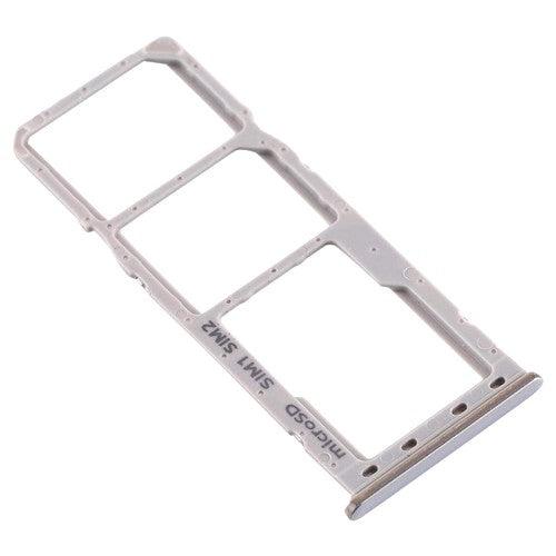 Sim Card Holder Tray for Samsung Galaxy A20 Grey - EGFix