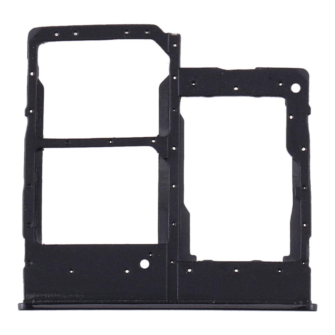 Sim Card Holder Tray for Samsung Galaxy A20E Black - EGFix