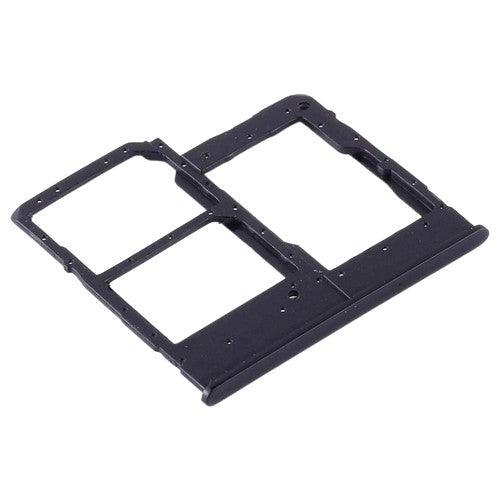 Sim Card Holder Tray for Samsung Galaxy A20E Black - EGFix