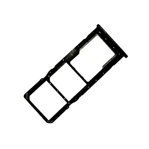 Sim Card Holder Tray for Samsung Galaxy A20S Black - EGFix