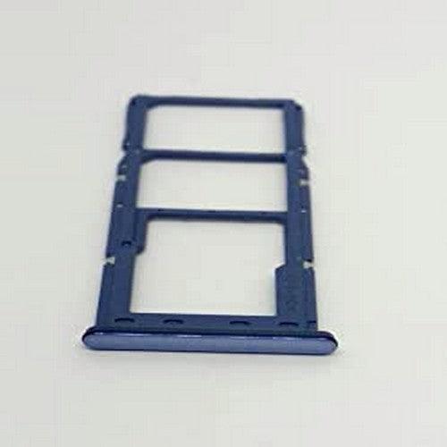 Sim Card Holder Tray for Samsung Galaxy A21 Blue - EGFix