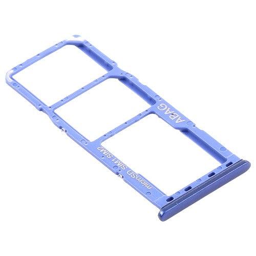 Sim Card Holder Tray for Samsung Galaxy A21S Blue - EGFix