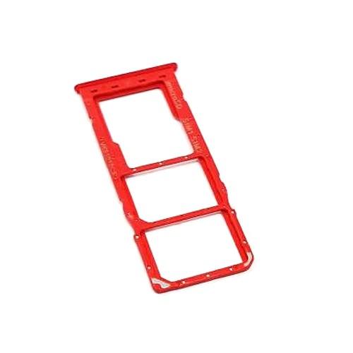 Sim Card Holder Tray for Samsung Galaxy A30 Red - EGFix