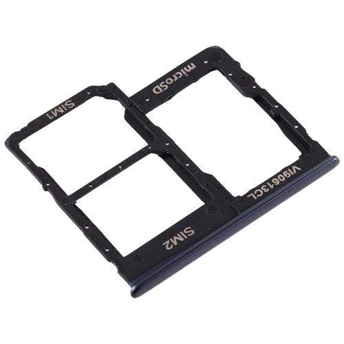 Sim Card Holder Tray for Samsung Galaxy A40 Black - EGFix