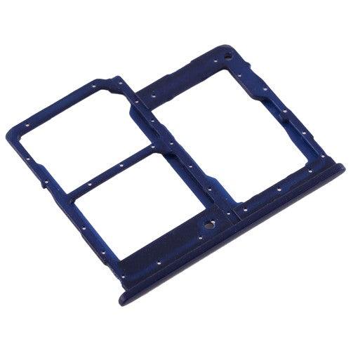 Sim Card Holder Tray for Samsung Galaxy A40 Blue - EGFix