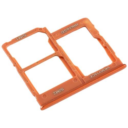 Sim Card Holder Tray for Samsung Galaxy A40 Orange - EGFix