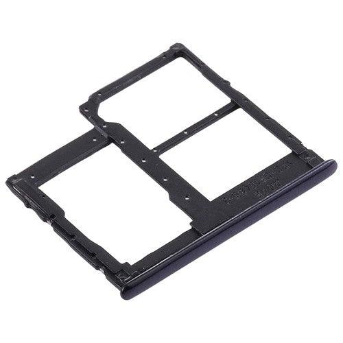 Sim Card Holder Tray for Samsung Galaxy A41 Black - EGFix
