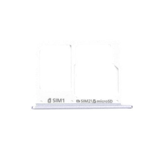 Sim Card Holder Tray for Samsung Galaxy A5 2016 Silver - EGFix