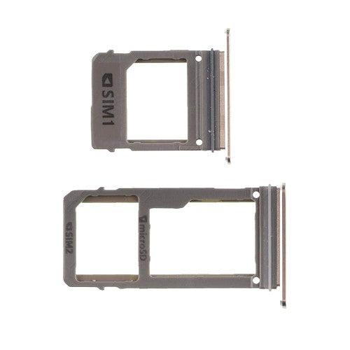 Sim Card Holder Tray for Samsung Galaxy A5 2017 Gold - EGFix