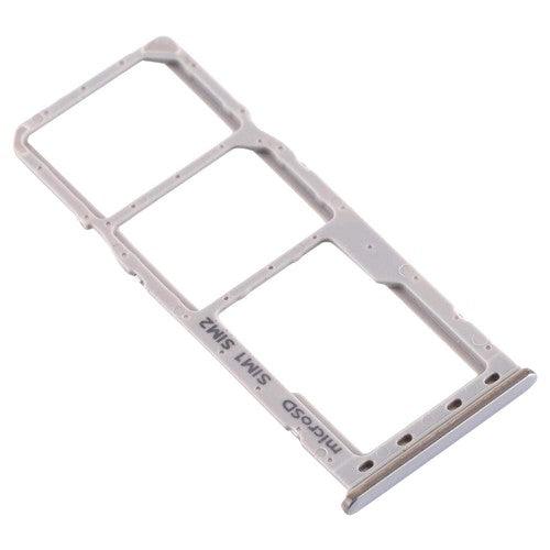 Sim Card Holder Tray for Samsung Galaxy A50 Grey - EGFix
