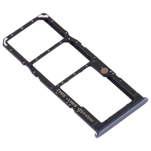 Sim Card Holder Tray for Samsung Galaxy A50S Black - EGFix