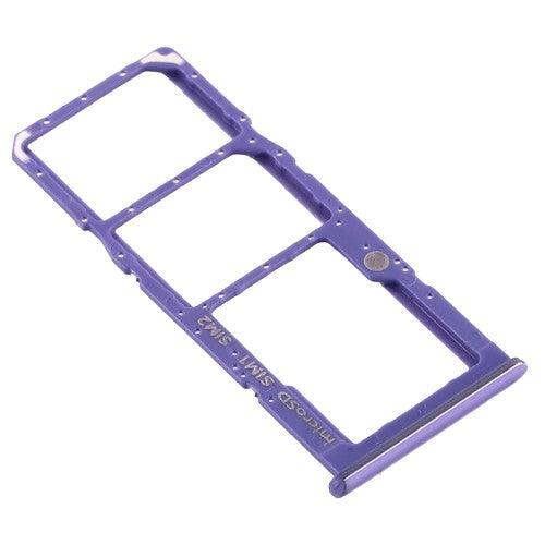 Sim Card Holder Tray for Samsung Galaxy A50S Purple - EGFix