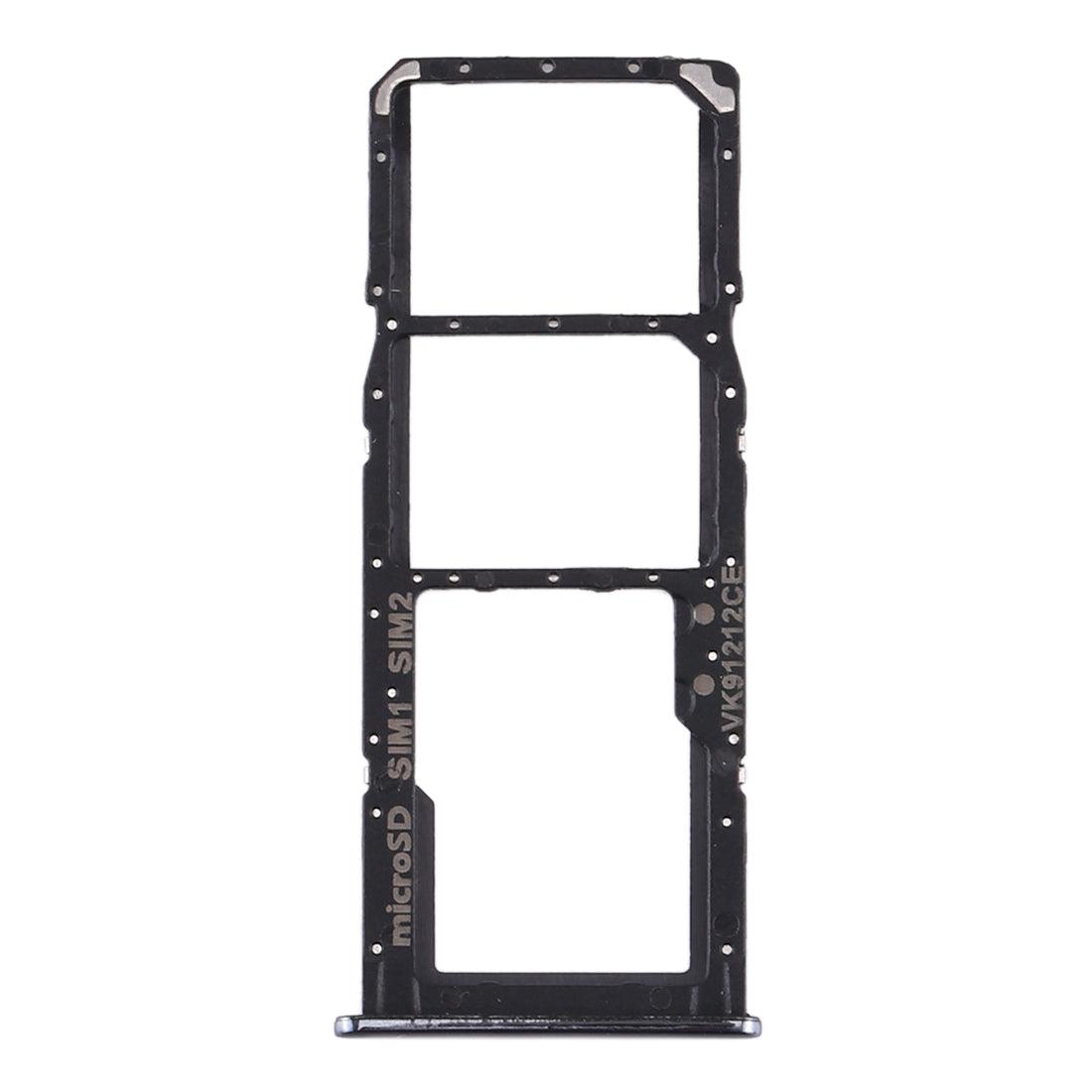 Sim Card Holder Tray for Samsung Galaxy A51 Black - EGFix