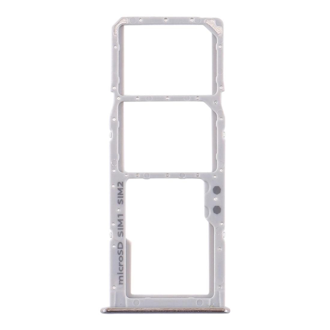 Sim Card Holder Tray for Samsung Galaxy A51 Silver - EGFix