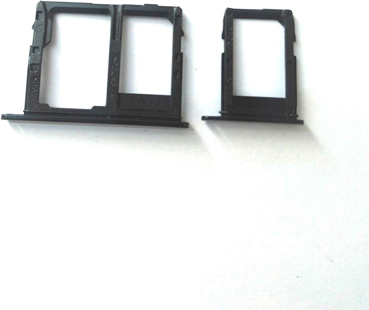 Sim Card Holder Tray for Samsung Galaxy A6 Plus Black - EGFix