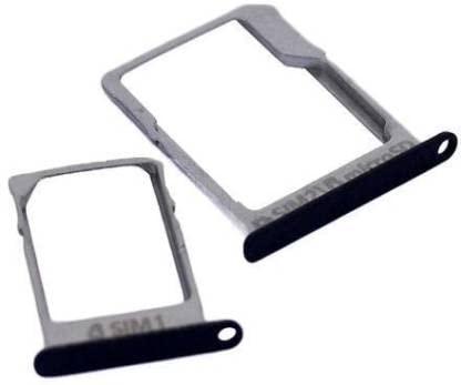 Sim Card Holder Tray for Samsung Galaxy A7 2015 Black - EGFix