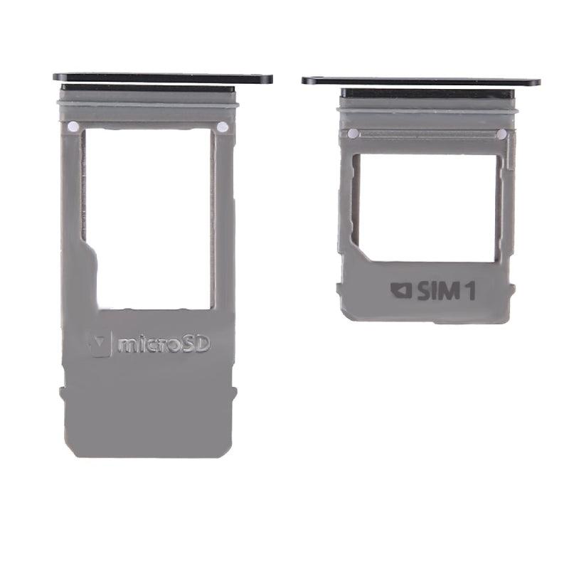 Sim Card Holder Tray for Samsung Galaxy A7 2017 Black - EGFix