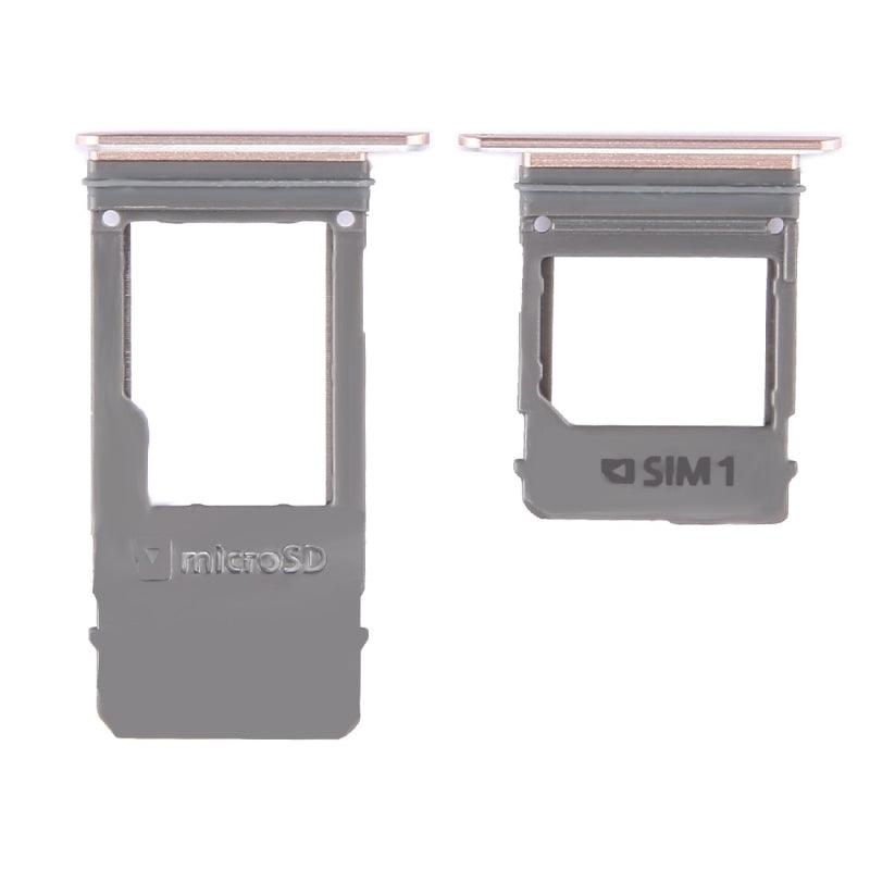 Sim Card Holder Tray for Samsung Galaxy A7 2017 Pink - EGFix
