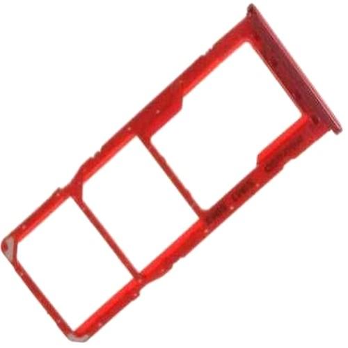 Sim Card Holder Tray for Samsung Galaxy A70S Red - EGFix