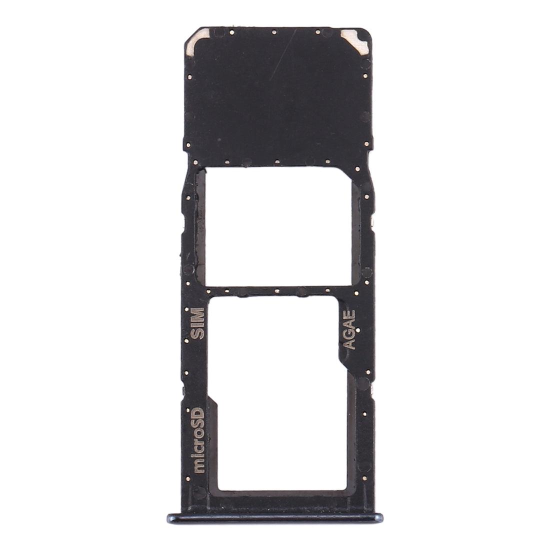 Sim Card Holder Tray for Samsung Galaxy A71 Black - EGFix