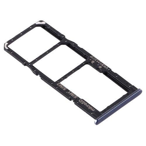 Sim Card Holder Tray for Samsung Galaxy A71 Black - EGFix